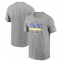Men's Los Angeles Rams 2022 Heathered Gray Super Bowl LVI Champions Locker Room Trophy Collection T-Shirt