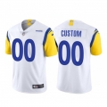 Men's Los Angeles Rams Customized 2021 White Vapor Untouchable Limited Alternate Stitched Jersey