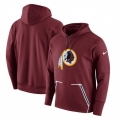 Men's Nike Washington Redskins Burgundy Champ Drive Vapor Speed Pullover Hoodie