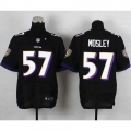 Nike Ravens #57 C.J. Mosley Black Alternate Men's Stitched NFL New Elite Jersey