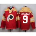 Nike Redskins #9 Sonny Jurgensen Burgundy Red Player Pullover NFL Hoodie