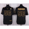 Nike Texans #56 Brian Cushing Black Men's Stitched NFL Elite Pro Line Gold Collection Jersey