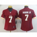 Women's Washington Redskins #7 Dwayne Haskins JR Red 2019 Vapor Untouchable Limited Stitched NFL Jersey