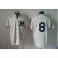 Brewers #8 Ryan Braun Cream 1913 Turn Back The Clock Stitched MLB Jersey