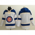 Cubs Blank White Sawyer Hooded Sweatshirt MLB Hoodie