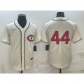 Men's Chicago Cubs #44 Anthony Rizzo 2022 Cream Field of Dreams Cool Base Stitched Baseball Jersey