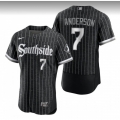 Men's Chicago White Sox #7 Tim Anderson City Connect Flex Base Stitched Jersey