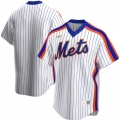 Men's New York Mets Blank New White Cool Base Stitched Jersey