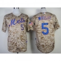 Mets #5 David Wright Alternate Camo Cool Base Stitched MLB Jersey