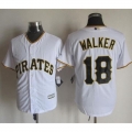 Pirates #18 Neil Walker White New Cool Base Stitched MLB Jersey