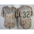 Reds #32 Jay Bruce Camo Alternate Cool Base Stitched MLB Jersey