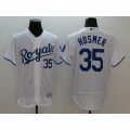 Royals #35 Eric Hosmer White Flexbase Authentic Collection Stitched MLB Jersey