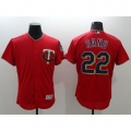 Twins #22 Miguel Sano Red Flexbase Authentic Collection Stitched MLB Jersey