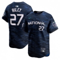 Youth Atlanta Braves #27 Austin Riley Royal 2023 All-star Stitched Baseball Jersey