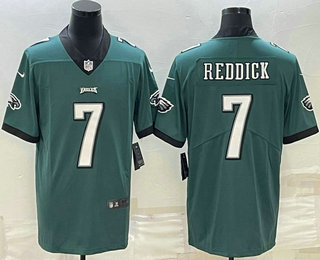 Men's Philadelphia Eagles #7 Haason Reddick Green Vapor Untouchable Limited Stitched Jersey