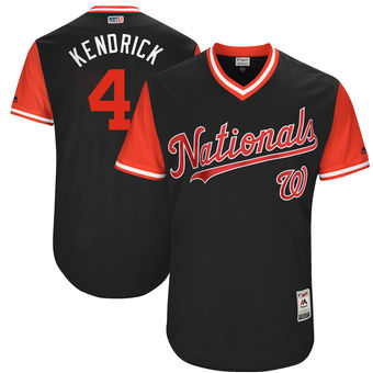 Men's Washington Nationals Howie Kendrick Kendrick Majestic Navy 2017 Players Weekend Authentic Jersey