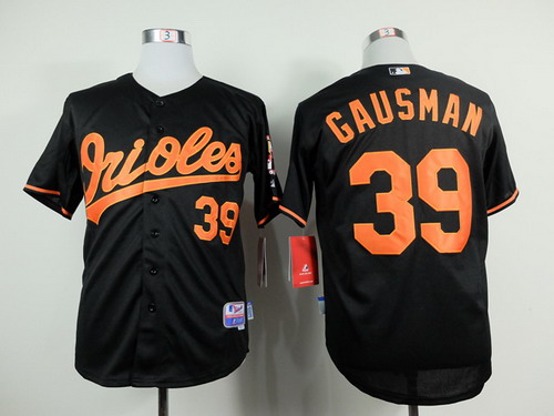 Baltimore Orioles #39 Kevin Gausman Black Jersey