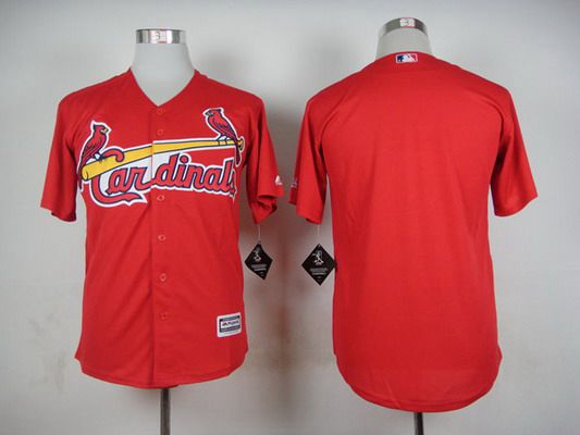 Men's St. Louis Cardinals Blank 2015 Red Jersey