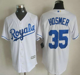 Kansas City Royals #35 Eric Hosmer 2015 White Jersey