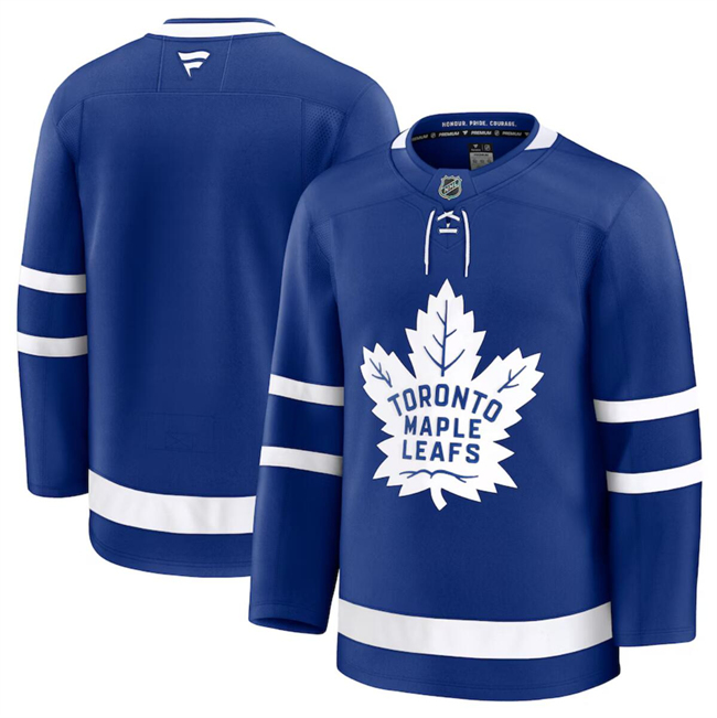 Men's Toronto Maple Leafs Blank Blue 2024-25 Home Stitched Hockey Jersey