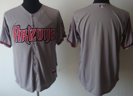 Arizona Diamondbacks Blank Gray Jersey