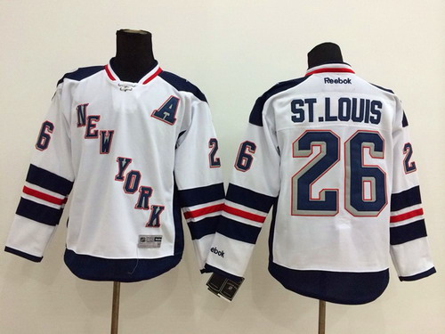 New York Rangers #26 Martin St. Louis 2014 Stadium Series White Jersey