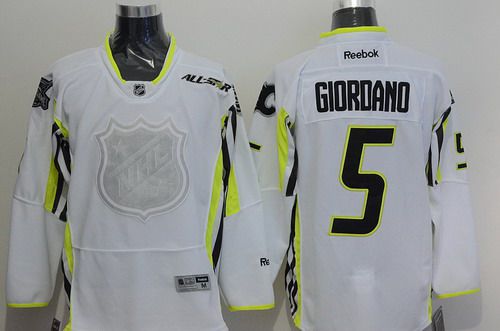 Team Toews Calgary Flames #5 Mark Giordano 2015 All-Star White Jersey