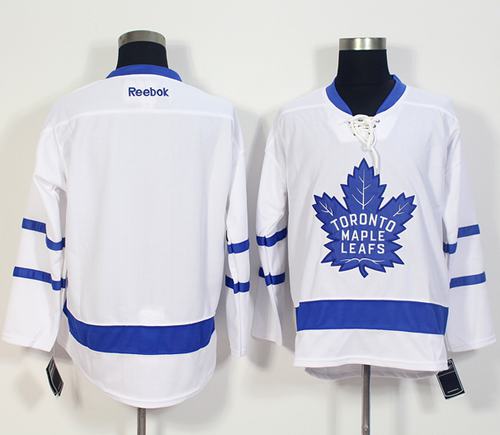 Maple Leafs Blank White New Stitched NHL Jersey