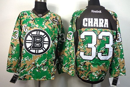 Boston Bruins #33 Zdeno Chara 2014 Camo Jersey