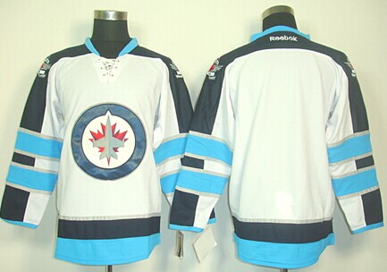 Winnipeg Jets Blank White Jersey