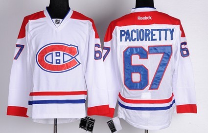 Montreal Canadiens #67 Max Pacioretty White Jersey