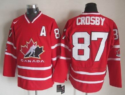 2010 Team Canada #87 Sidney Crosby Red Jersey