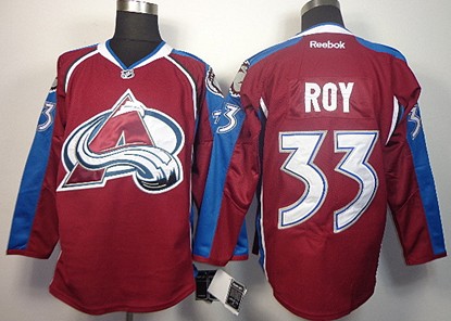 Colorado Avalanche #33 Patrick Roy Red Jersey