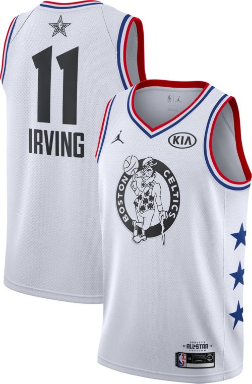 Jordan Men's 2019 NBA All-Star Game #11 Kyrie Irving White Dri-FIT Swingman Jersey