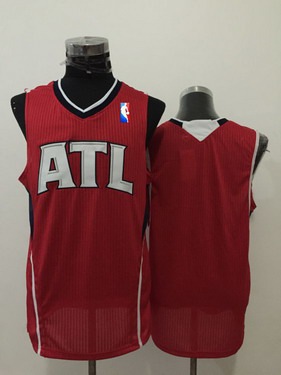 Men's Atlanta Hawks Blank Red Swingman Jersey