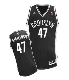 Brooklyn Nets #47 Andrei Kirilenko Black Swingman Jersey