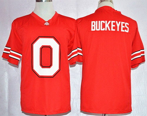 Ohio State Buckeyes Blank Buckeyes Team Pride Fashion Red Jersey