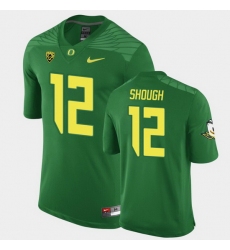 Men Oregon Ducks Tyler Shough Replica Green Game Football Jersey