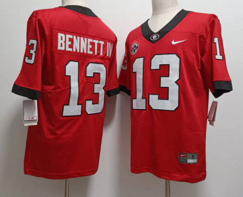 Men's Georgia Bulldogs #13 Stetson Bennett IV Red 2022 Vapor Untouchable Stitched Nike NCAA Jersey