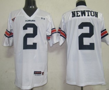 Auburn Tigers #2 Newton White Jersey