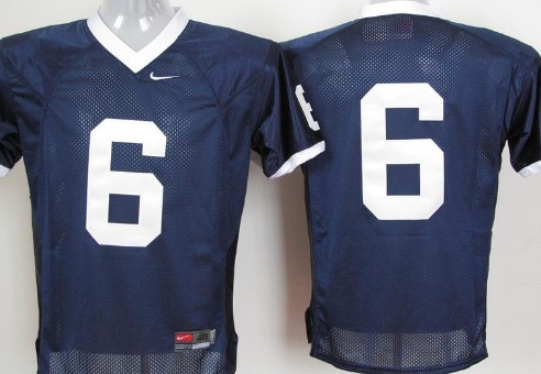 Penn State Nittany Lions #6 Navy Blue Jersey