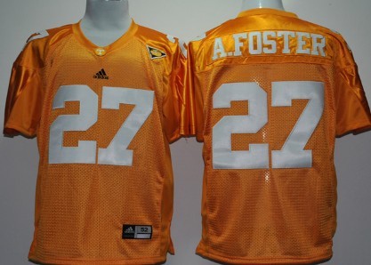 Tennessee Volunteers #27 Arian Foster Orange Jersey