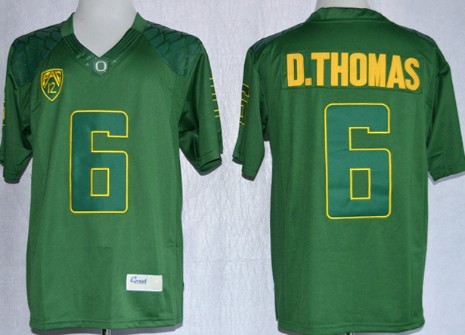 Oregon Ducks #6 DeAnthony Thomas 2013 Dark Green Limited Jersey