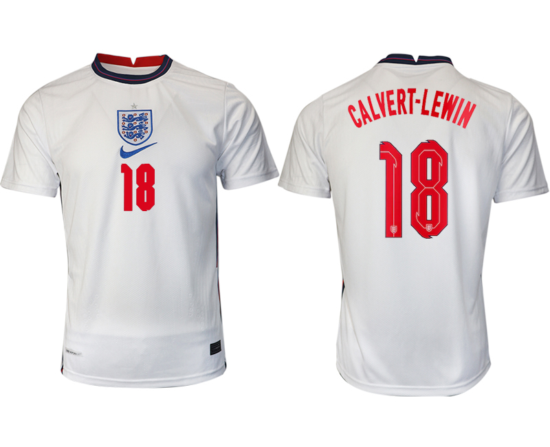 Men 2021 Europe England home AAA version 18 soccer jerseys