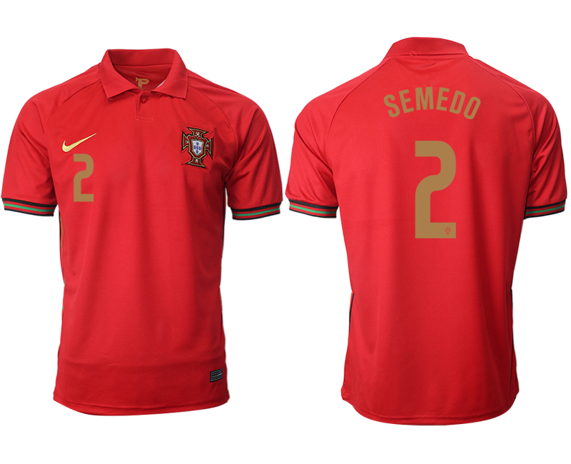 Men 2021 Europe Portugal home AAA version 2 soccer jerseys