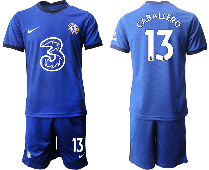 Men 2020-2021 club Chelsea home 13 blue Soccer Jerseys