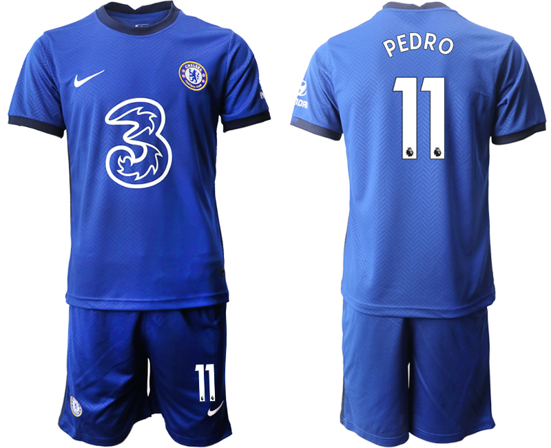 Men 2020-2021 club Chelsea home 11 blue Soccer Jerseys1