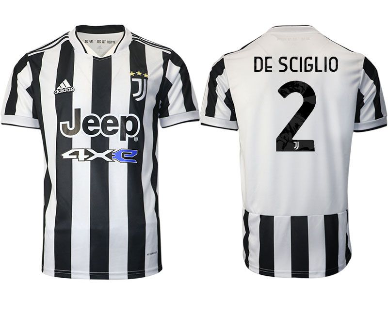 Men 2021-2022 Club Juventus home aaa version white 2 Adidas Soccer Jersey