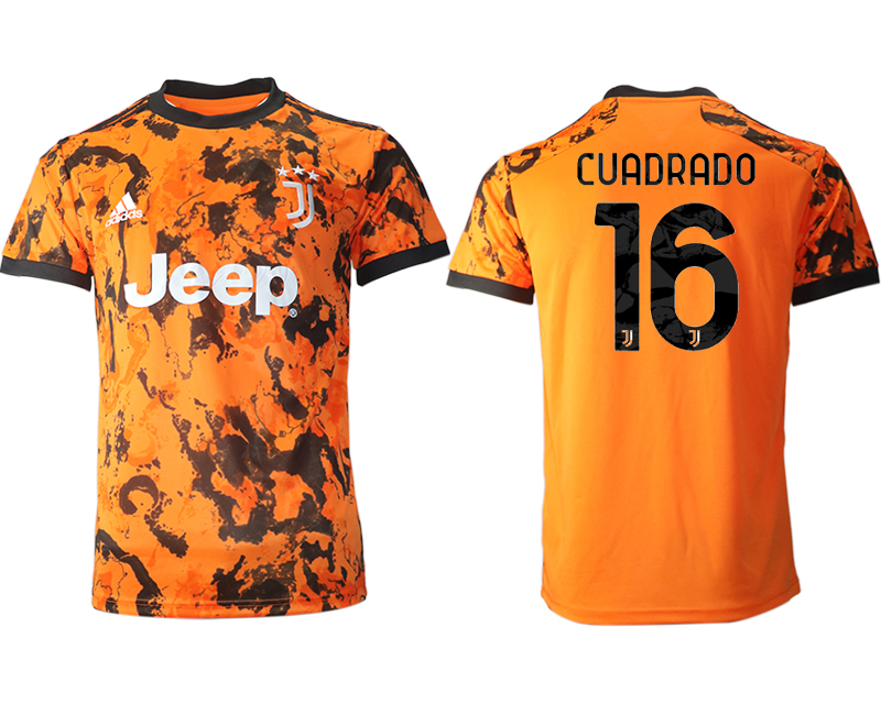 Men 2020-2021 club Juventus Second away aaa version 16 orange Soccer Jerseys