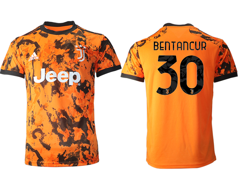 Men 2020-2021 club Juventus Second away aaa version 30 orange Soccer Jerseys